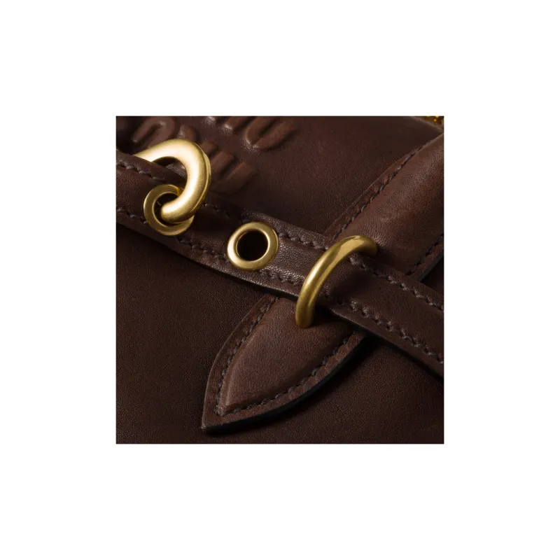 MIU MIU Nappa Leather Shoulder Bag Crossbody Bag Handbag Women's Briarwood-4