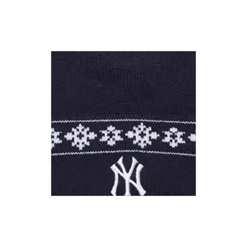 New Era Acrylic Polyamide Elastane Beanies Unisex Navy Blue-2