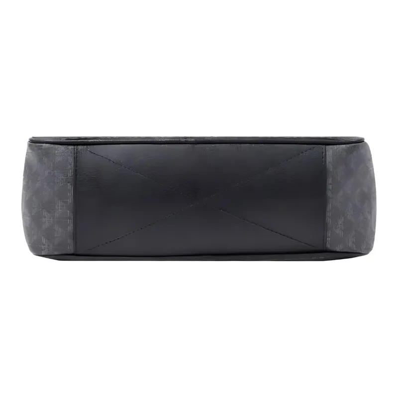 EMPORIO ARMANI PVC Messenger Bag Shoulder Bag Crossbody Bag Regular Men's Gray-3