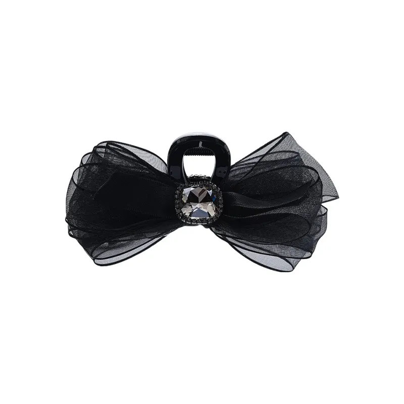 UNABERRY Silk Chiffon Hair Clips Women's-2