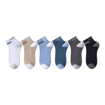 MIIOW Mid-Calf Socks Men's 6 Pack