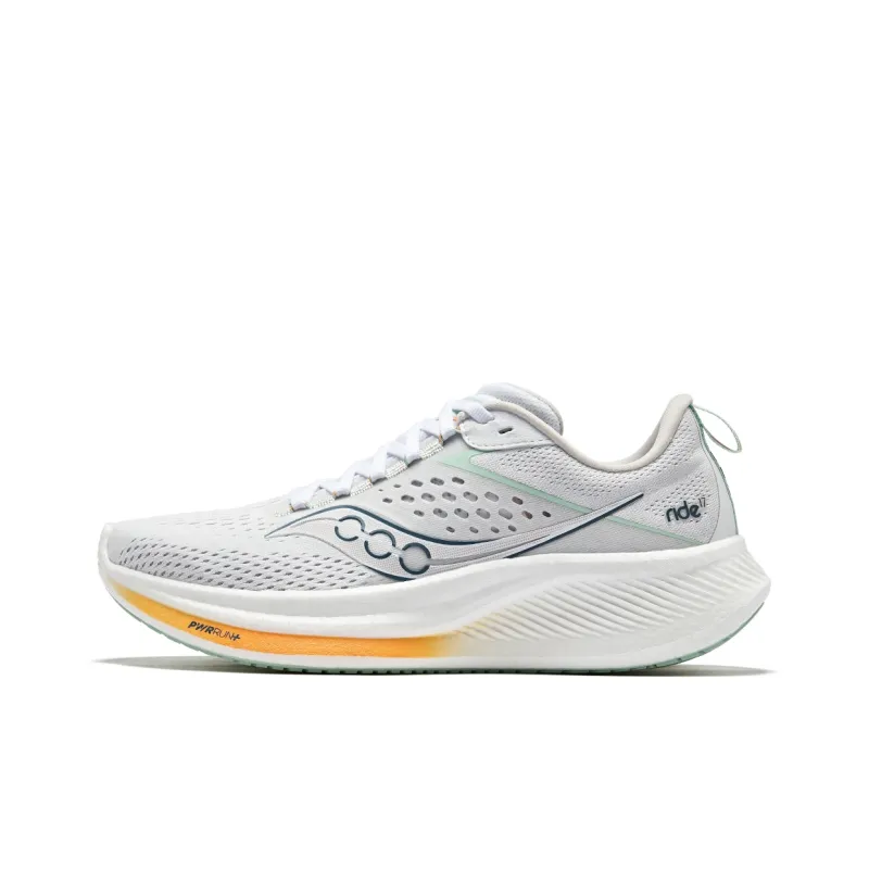 Saucony Low Top Running Shoes Women's White-0