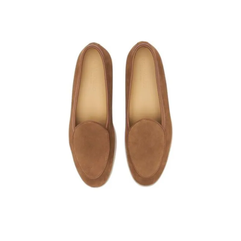 SCAROSSO Livio Almond Toe Loafers-3