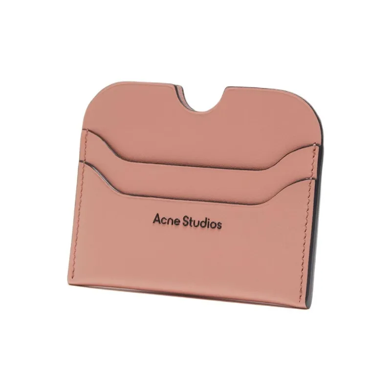 Acne Studios Calfskin Card Holder Regular Women's Pink-1