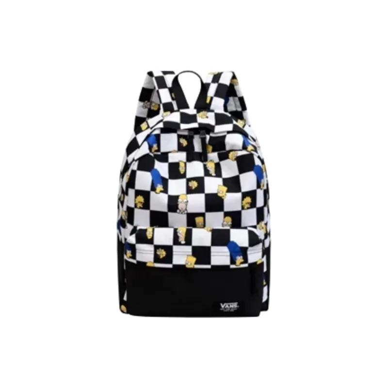 Vans The Simpsons The Simpsons Collaboration Old Skool Polyester Backpack Regular Unisex Black-3