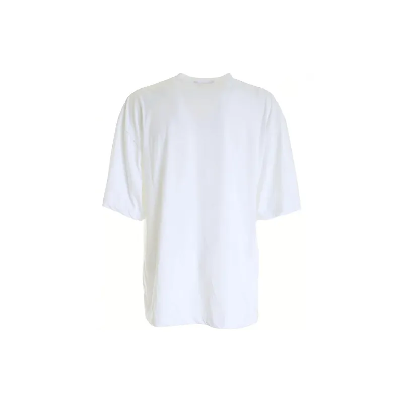 Balenciaga T Shirt Loose Fit Style Men's White-1