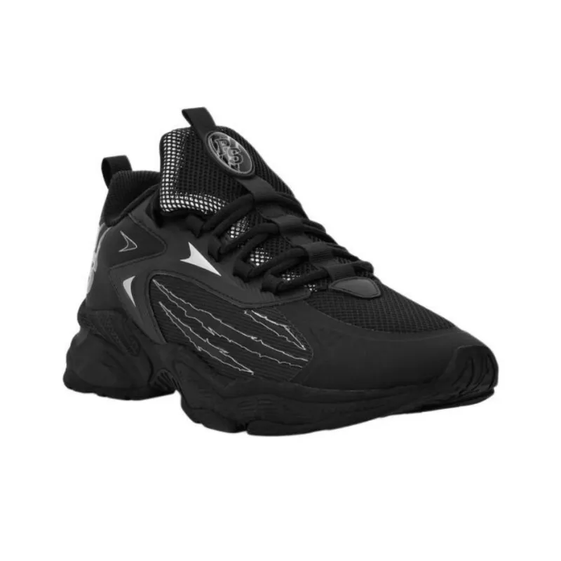 PLEIN SPORT Low Top Casual Shoes Unisex Black-2