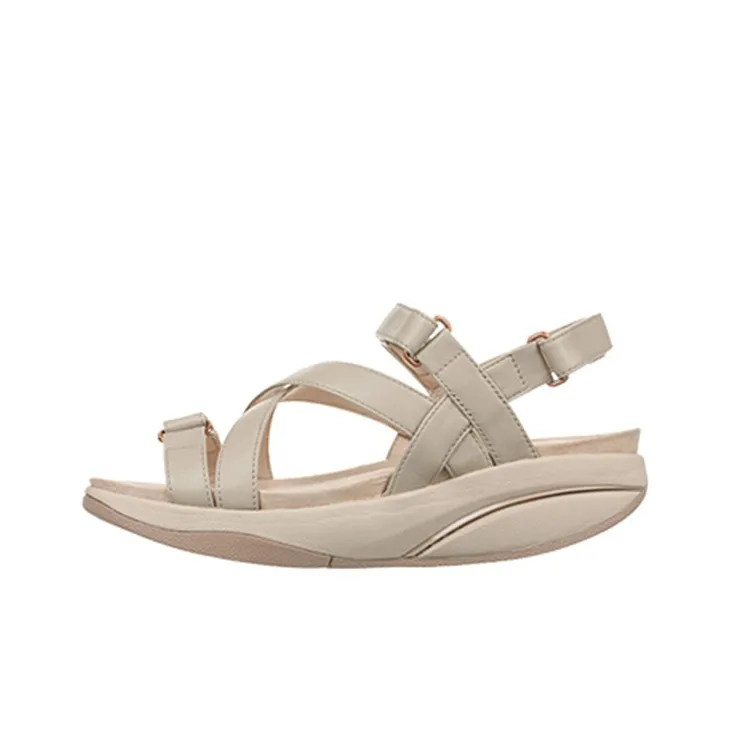 MBT Beach Sandals Women's Light Gray-0