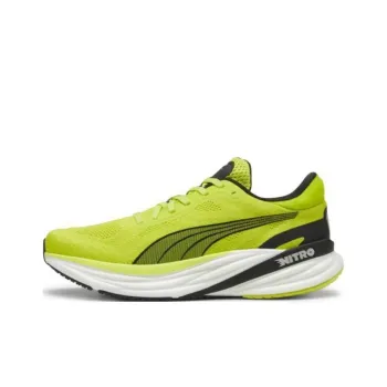 PUMA Magnify Nitro 2 Anti Slip Wear Resistant Low Top Running Shoes Men's Green