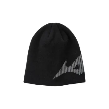 Mizuno Acrylic Polyester Synthetic Fiber Beanies Men's Black