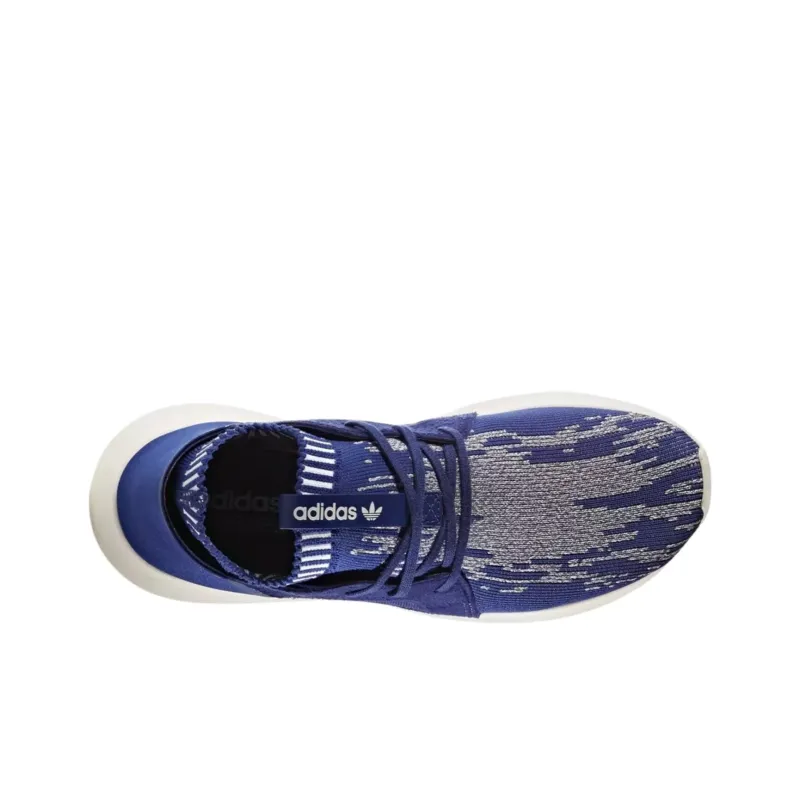 Adidas Originals Tubular Defiant Anti Slip Wear Resistant Low Top Casual Shoes Women's Blue Silver-2