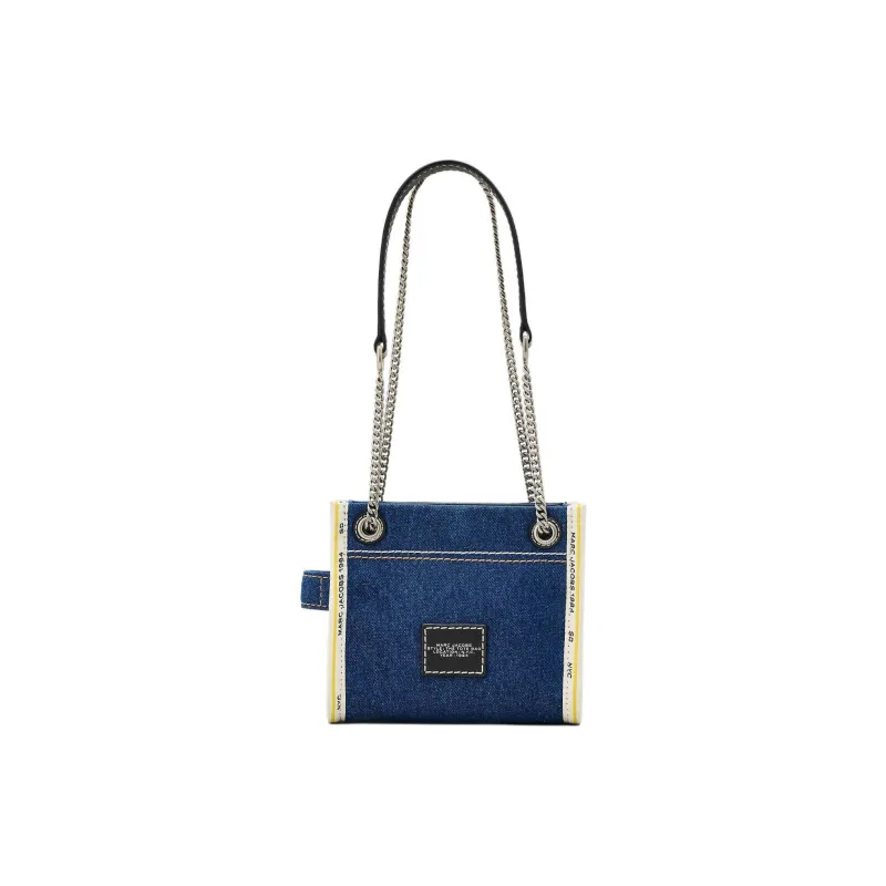 MARC JACOBS The Denim Chain Crossbody Bag-2