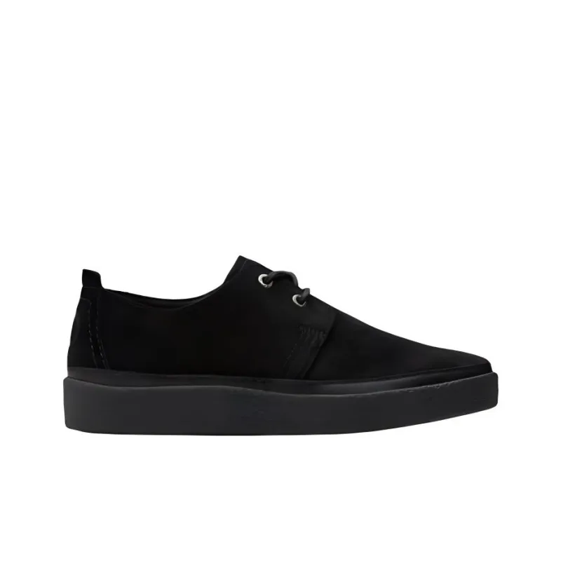 Clarks Cushioning Low Top Skateboard Shoes Men's Black-1