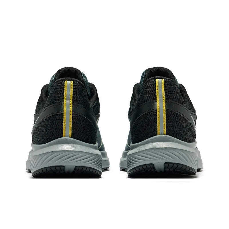 Saucony Slip Resistant Low Top Running Shoes Men's Dark Blue Black-3