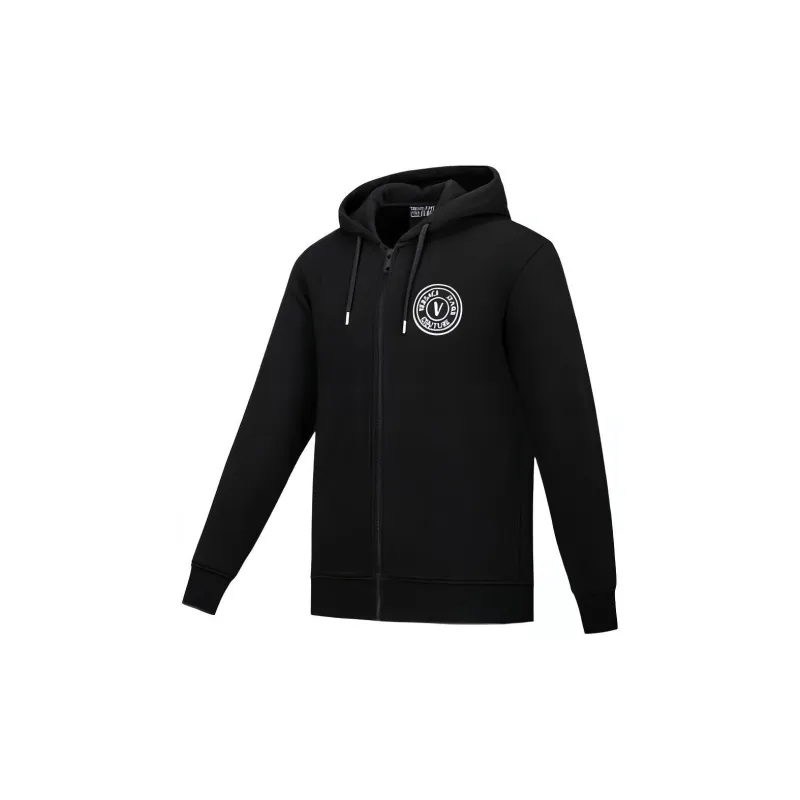 VERSACE JEANS COUTURE Logo Print Hooded Jacket-2