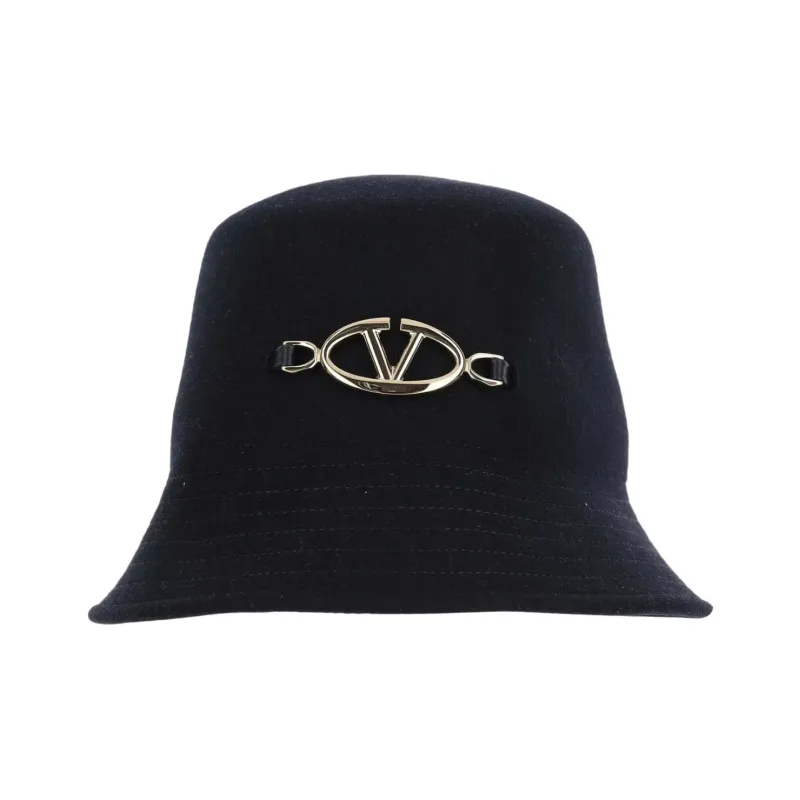 Valentino VLogo Plaque Bucket Hat-1