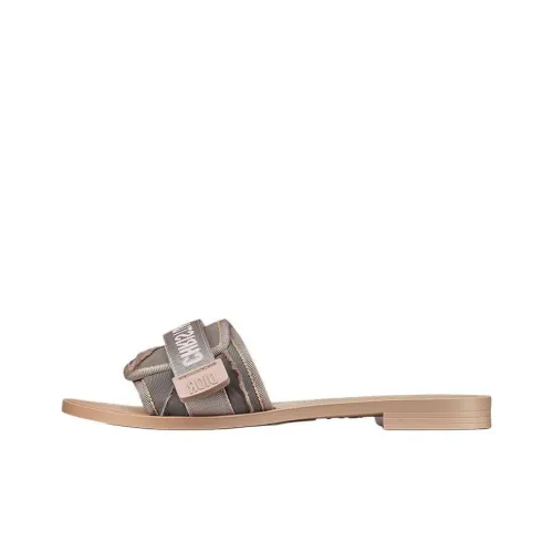 DIOR DIORevolution Slide Slippers Women's Nude