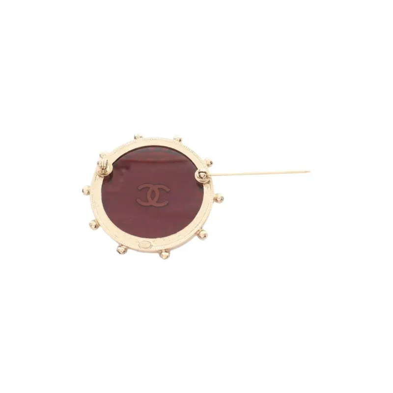 CHANEL Pre-Owned 1986-1988 CC Brooch-1