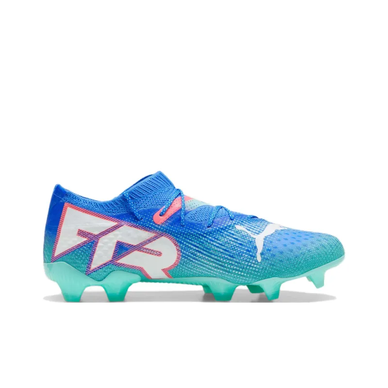 PUMA FUTURE 7 ULTIMATE Soccer Shoes Unisex Low Top Blue Green-1