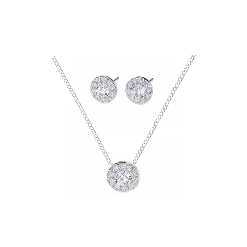 Givenchy Alloy Stud Earrings Set Women's Silver-0