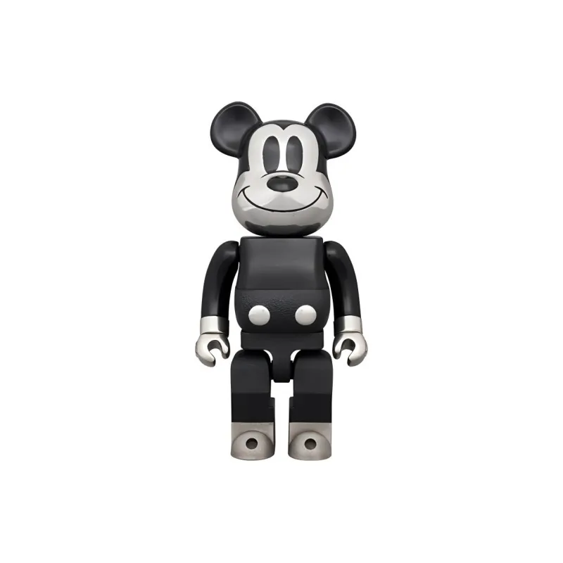 Bearbrick Royal Selangor Mickey Mouse Black/White-0