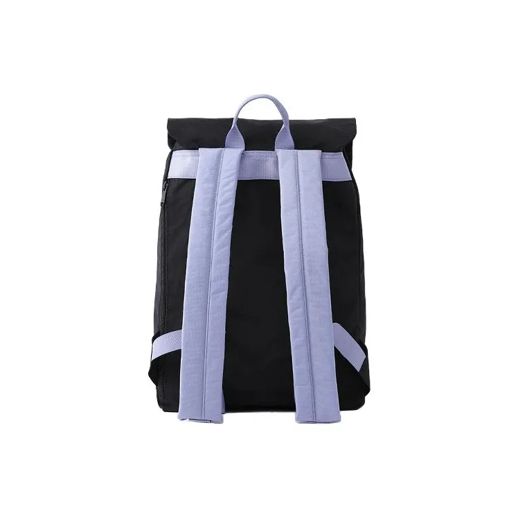 FION Fabric Backpack Regular Unisex Pearl White/Mint Green/Wilderness Black/Light Wisteria Purple-9