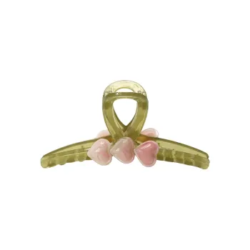 HANYUDIE Acrylic Large Size Elegance Minimalist Style Claw Clip For The Back Of The Head Hair Clip Shark Clip Women's