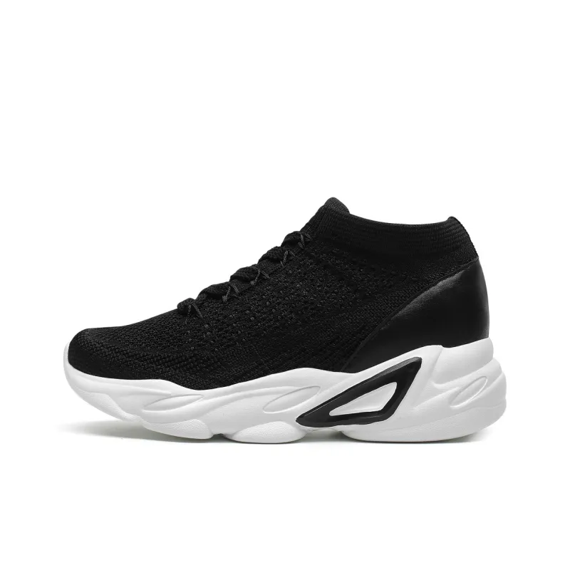 He Jinchang Anti Slip Wear Resistant Casual Shoes Women's Black-0