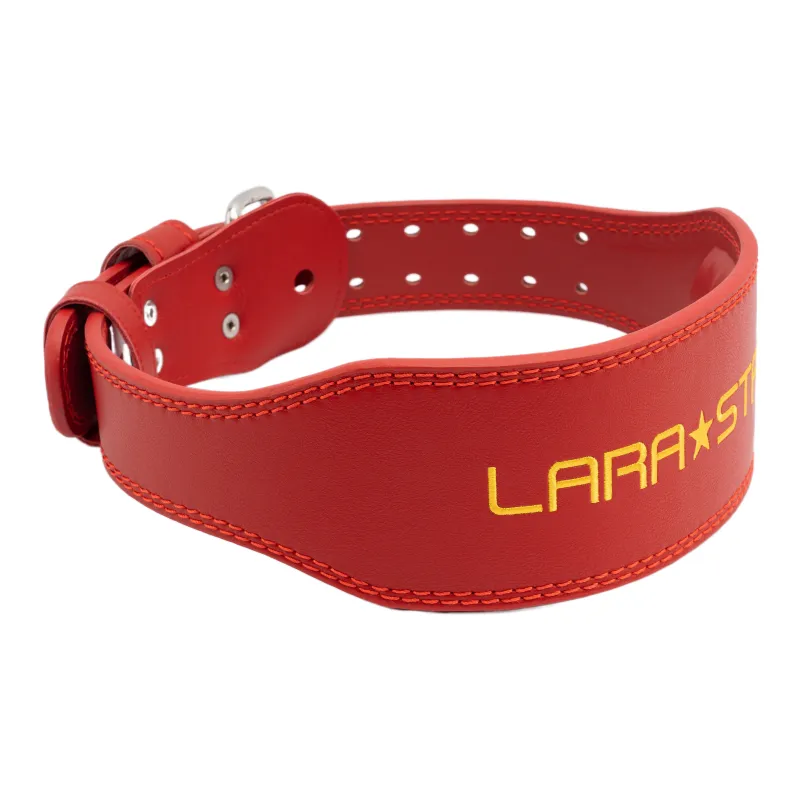 LARA STAR Back Support Braces Protective Cow Leather Unisex-21