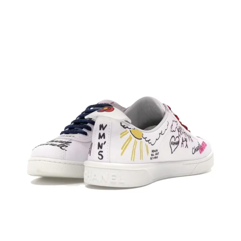 CHANEL Sneakers Pharrell White Multi-Color-3