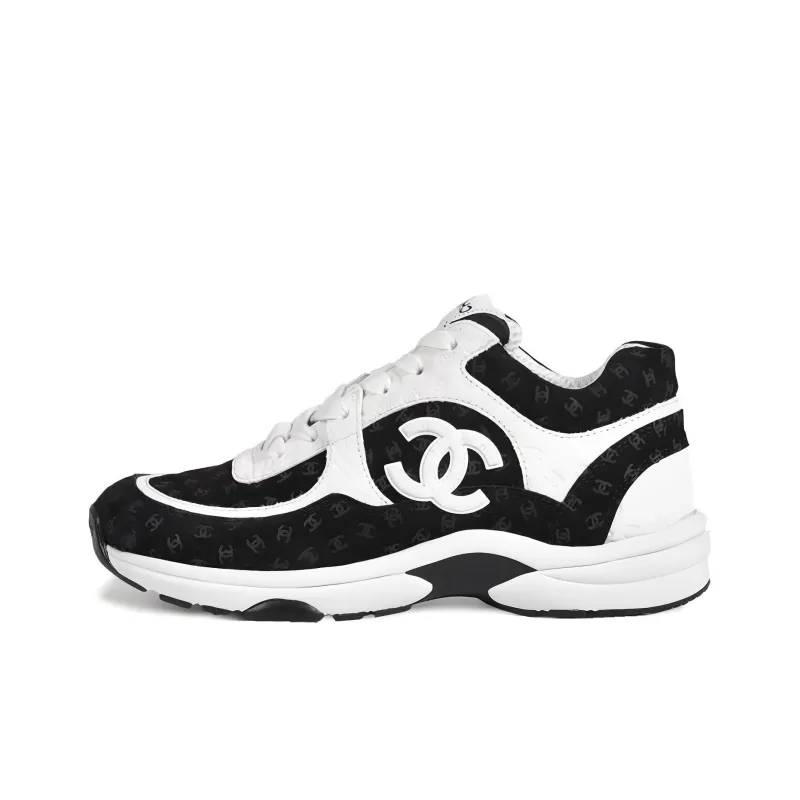 CHANEL Sneaker 'Printed CC - Black Beige'-0