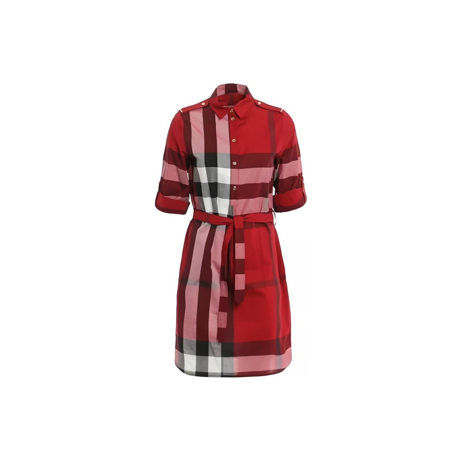 Burberry Red Dresses for Women s Men s Sneakers Clothing Sale New POIZON