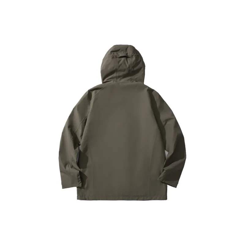 Jack Wolfskin Outdoor Hiking Waterproof And Windproof Windbreaker Jacket Men's-15