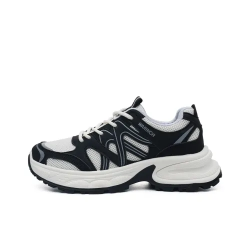 Warrior Warrior Durable Lightweight And Breathable Low-Top Casual Shoes Women's Black Beige