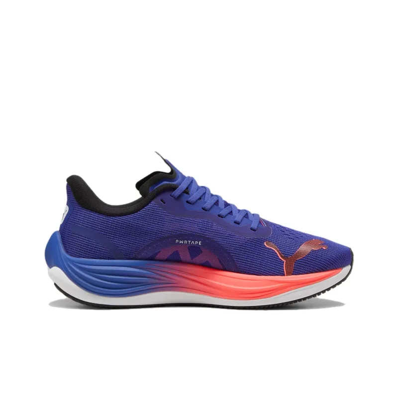 PUMA Velocity Nitro 3 Anti Slip Wear Resistant Low Top Running Shoes Men's Blue-1