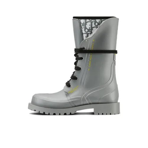 DIORCamp Martin Boots Women's Concrete Gray