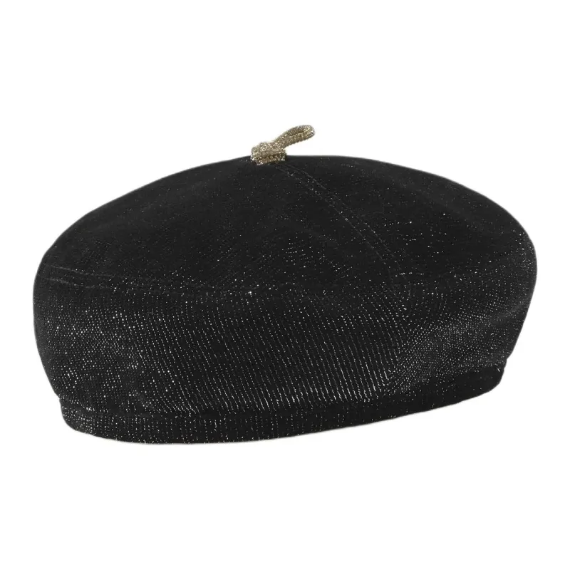 HELEN KAMINSKI Cotton Berets Women's Black-1