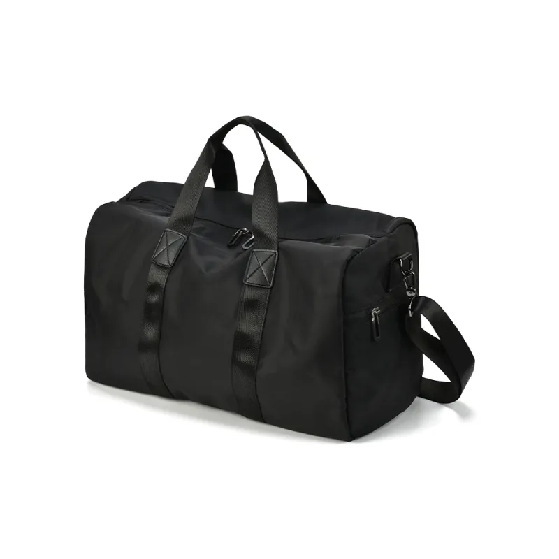Yohji Kimura Polyester Gym Bag Travel Bag Large Size Men's Black-1