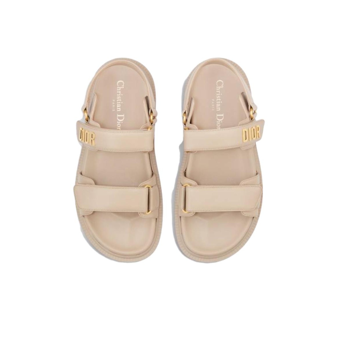 【靴下合わせも可愛い♡】Dior★ Dioract サンダル DIOR DIORAct One-Strap Sandals Women's - POIZON