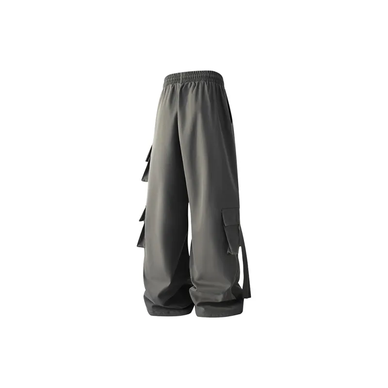 Qnxeey Casual Pants Unisex-15