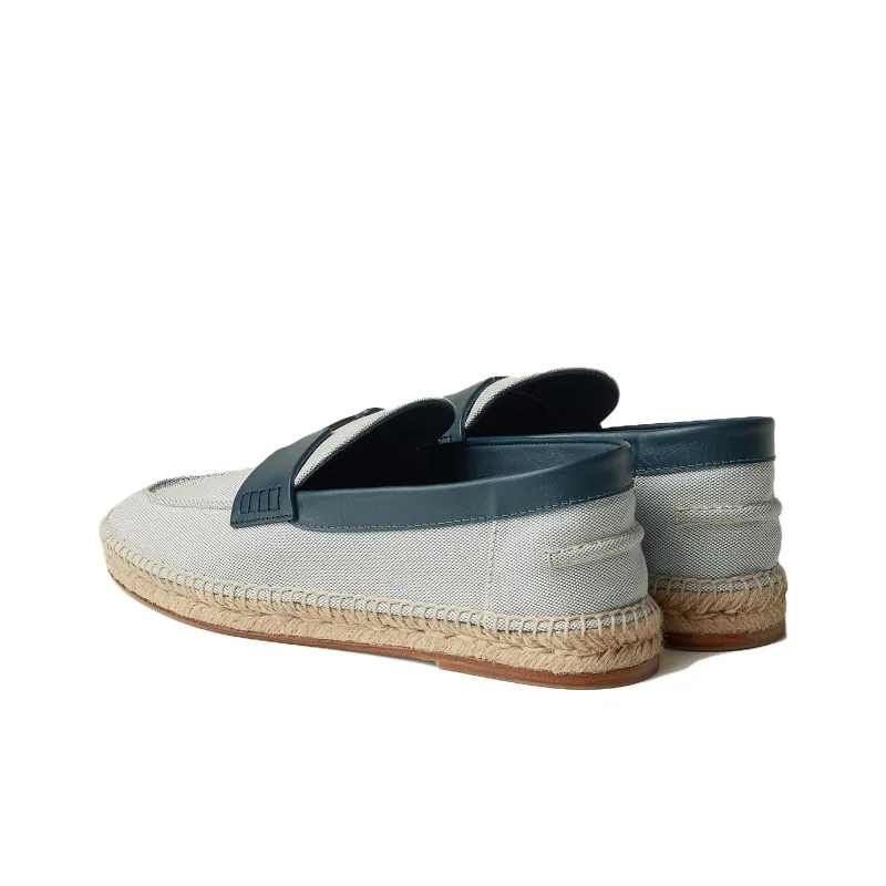 HERMES Trip Espadrilles Men's Gray-3