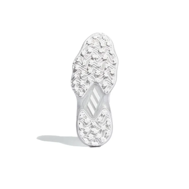 CodeChaos Women's Adidas 25 Spikeless Golf 'White Silver Metallic' Women's-5