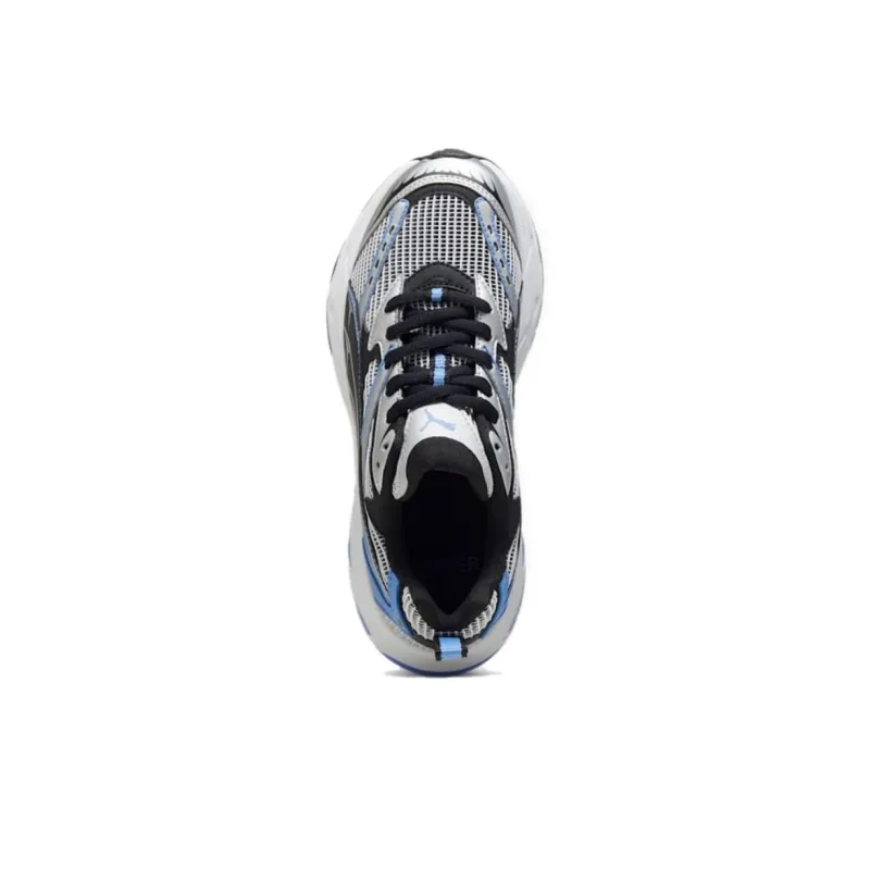 PUMA Morphic Lightweight Low Top Running Shoes Unisex Gray Blue Black-3