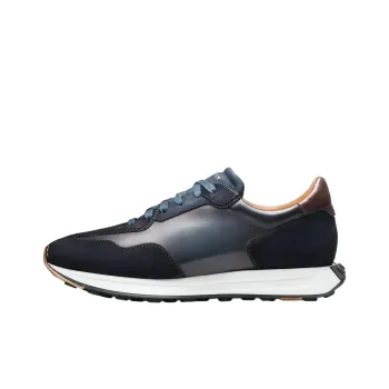 Magnanni Trainer Low-Top Casual Shoes Men's Marine Blue