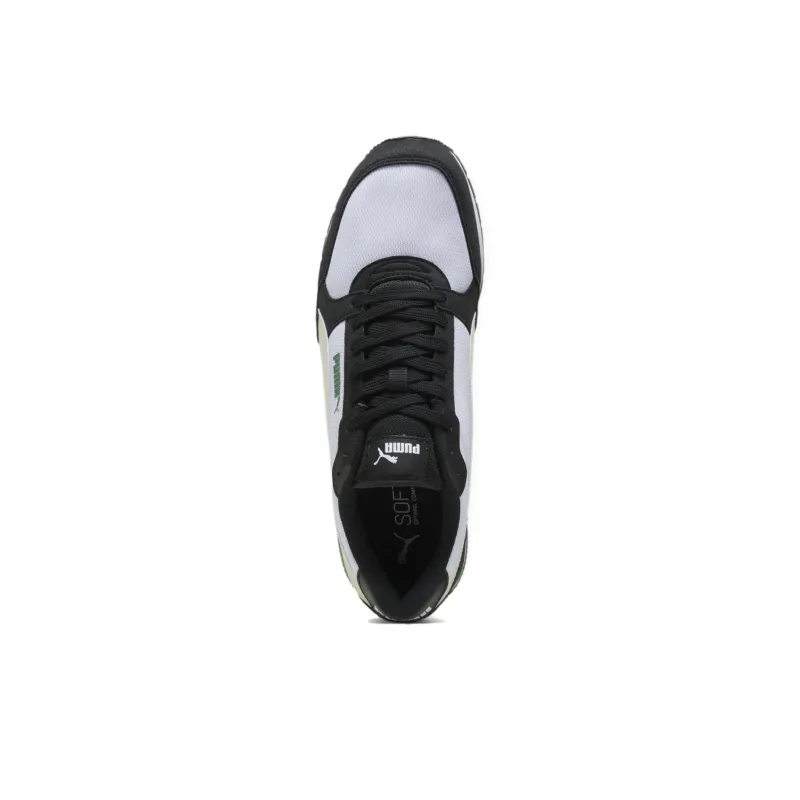 PUMA St Runner V3 Lightweight Low-Top Casual Shoes Unisex White Black-3