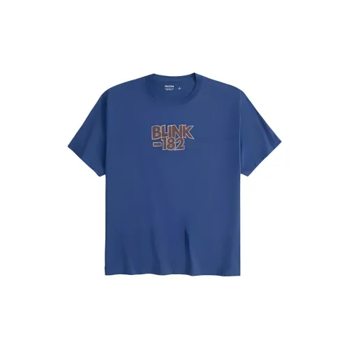 Hollister T-Shirts Unisex Marine Blue