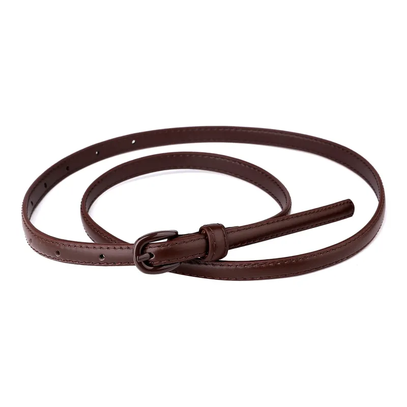 Jaylen Oos Dress Jeans Top Grain Cow Leather Leather Belts Women's 1cm-13