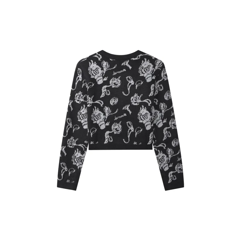 THE SEA LIFE Knitwear Women's Clover Gray-1