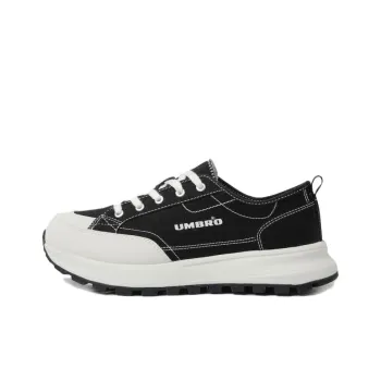 Umbro Wear resistant And Lightweight Low Top Canvas Shoes Women's Black White