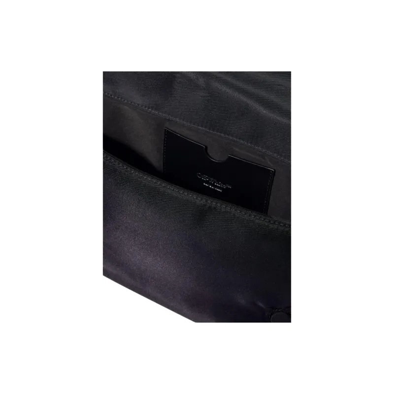 OFF-WHITE Soft Binder Shoulder Bag 'Black'-5